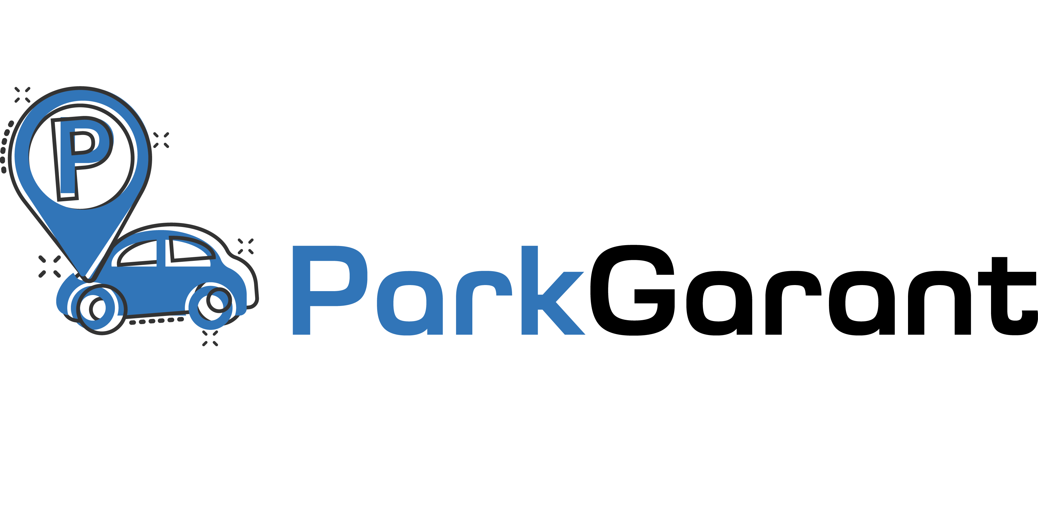 ParkGarant Logo Blau Schwarz Vektor